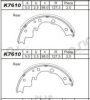 ASIMCO K7610 Brake Shoe Set